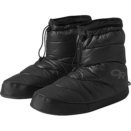 Outdoor Research Tundra Aerogel Booties - Mens, Black, Small, 2778200001006