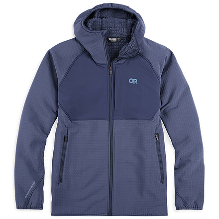 Outdoor Research Vigor Plus Fleece Hoodie - Mens, Naval Blue, S, 2831841289006