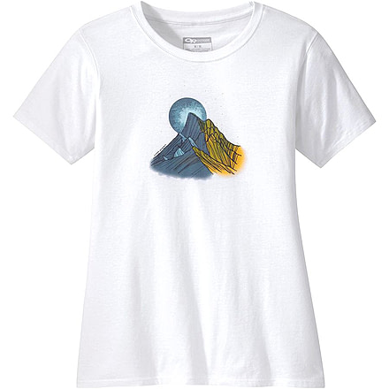 Outdoor Research Wild Bells Short Sleeve Tee - Womens, White, Medium, 2760780002007