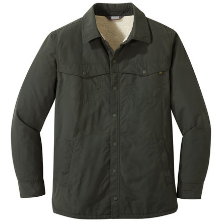 Outdoor Research Wilson Shirt Jacket - Mens, Forest, Small, 2714630600006