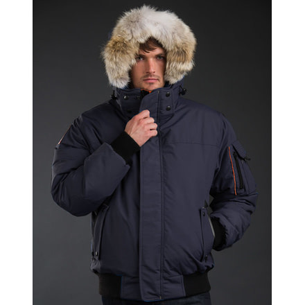 Outdoor Survival Canada Desna Jacket - Mens-Cold Lake Blue-Large