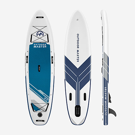 Outdoormaster OUTDOORMASTER Inflatable Paddle Board with Paddle - 106"-SHIPPING TO US ONLY, 803866