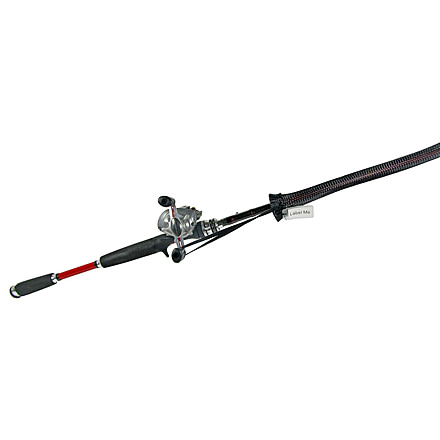 Outkast Tackle Slix Rod Cover - Casting, 6 Ft., Large/Xl, Black, Large, RS1-6-BK-BG