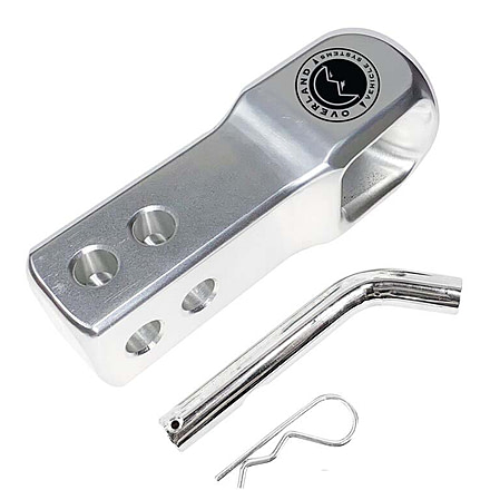 Overland Vehicle Systems Aluminum Receiver Mount, Raw, 19109902