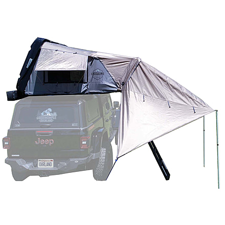 Overland Vehicle Systems Bushveld Awning Roof Top Tent for 4 Person, 18089903