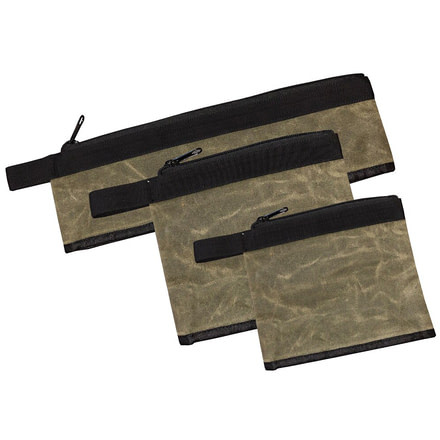 Overland Vehicle Systems Medium Bags, 3 Pcs, #12 Waxed Canvas, 21059941