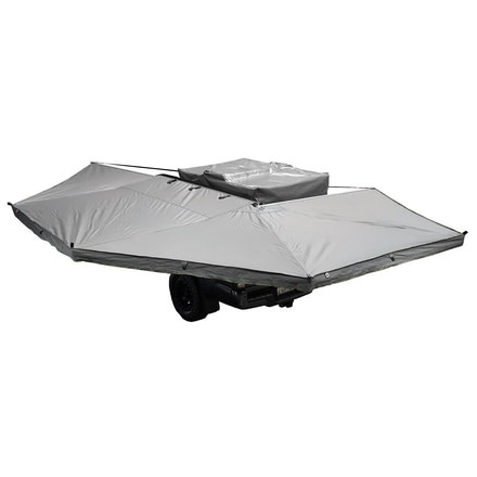 Overland Vehicle Systems Nomadic Awning 270 Cover, Driver Side, Dark Gray/Black, 240 x 157 x 88.5 in, 19519907