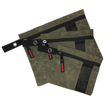 Overland Vehicle Systems Small Bags, 3 Pcs #12 Waxed Canvas, 21069941