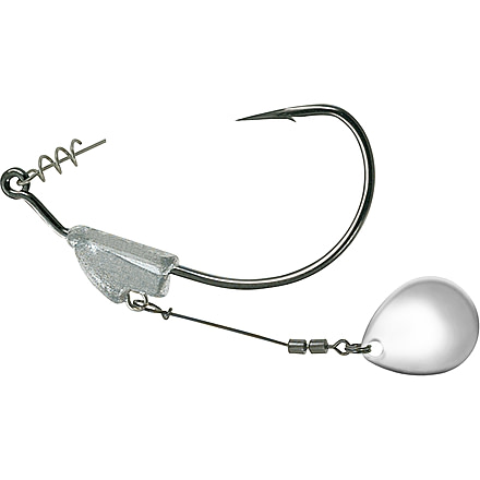 Owner Hooks Silver Colorado Flashy Swimmer, 5/0 - 1/4 oz., 4164S-045