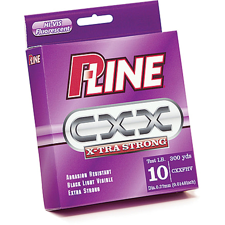 P-Line CXX X-Tra Strong Mono Filler Spool 6lb 300yd Clear Fluorescent, CXXFHV-6