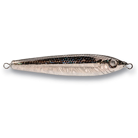 P-Line Laser Minnow Jig, Silver Black, 1/2oz, PLM1/2-01