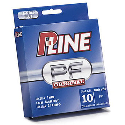 P-Line Original Mono Line 4lb 300yd Filler Smoke Blue, PF-4