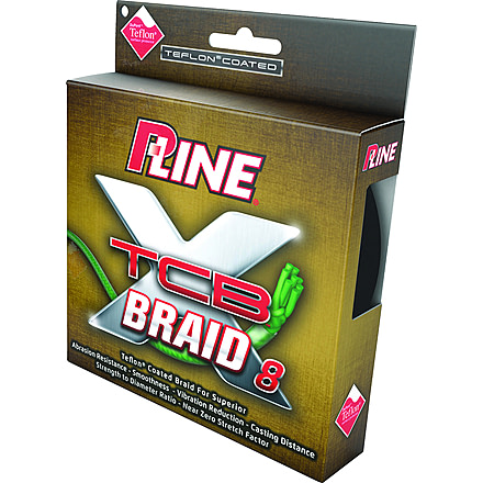 P-Line XTCB 8-Carrier Braided Line 65lb 150yd Green, PXB8150-65