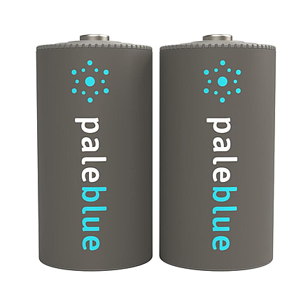 Pale Blue Earth Lithium Ion Rechargeable C Batteries, 2 Pack, PB-C-C