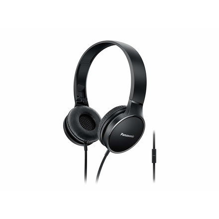 Panasonic On-ear Headphones- Black RP-HF300M-K