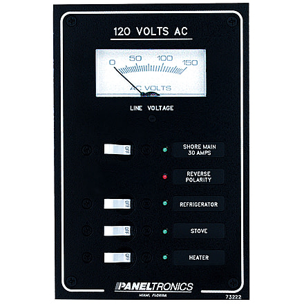 Paneltronics AC 3 Position Breaker Panel &amp; Main Standard 29781