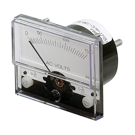 Paneltronics Analog AC Voltmeter - 0-300VAC - 1-1/2&quot; 33960