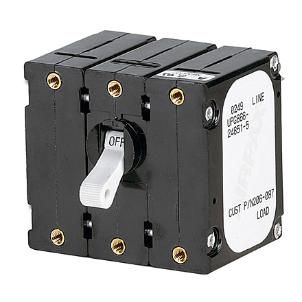 Paneltronics Breaker 50 Amps w/Reverse Polarity Trip Coil - White 29879