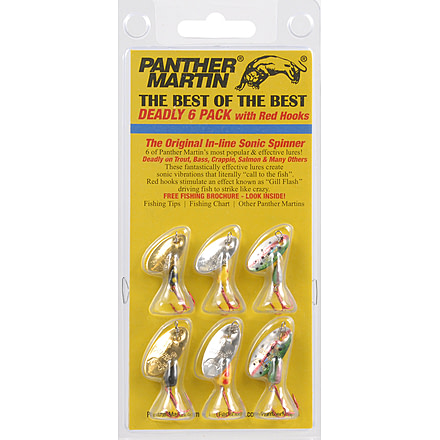 Panther Martin Best of the Best Lure 6-Pack 677898