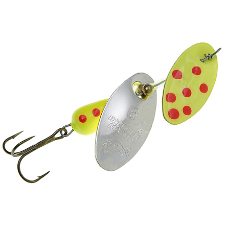 Panther Martin Dual Flash Size 4 Chartruese And Silver, 4DFPMDF-CHS