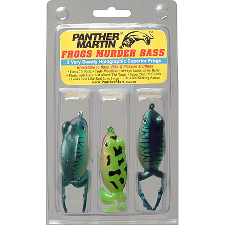 Panther Martin Frog Lure 3-Pack 002831