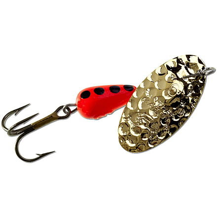 Panther Martin Hammered Spinner, Gold, Size 4, 4PMHM-HG