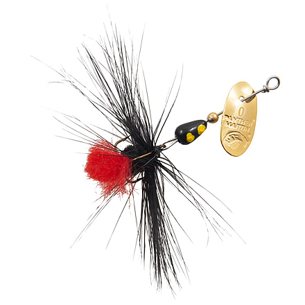 Panther Martin Mini Fly, Gold/Black, Size 0, 0MPMMF-GBK