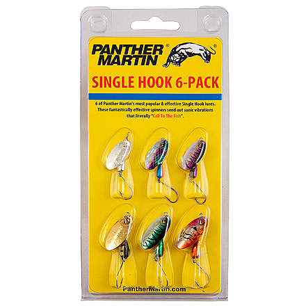 Panther Martin Spinnerbaits SingleHook Six Pack, PMSH6