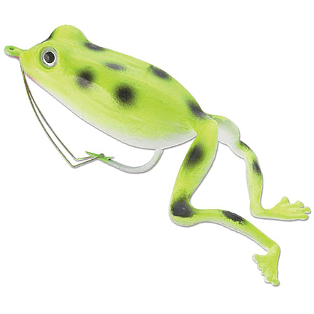 Panther Martin Superior Frog, Size 5, Chartreuse, 5 FROG-CH