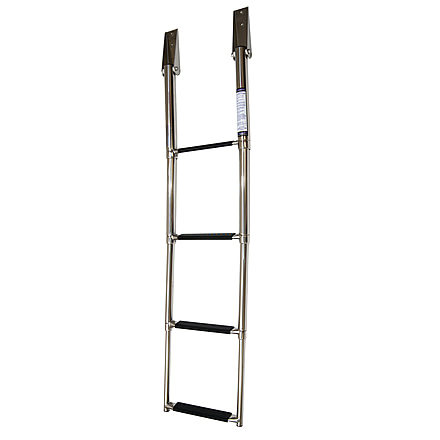 Panther Telescoping Ladder - 4 Step, SS, 25-0008