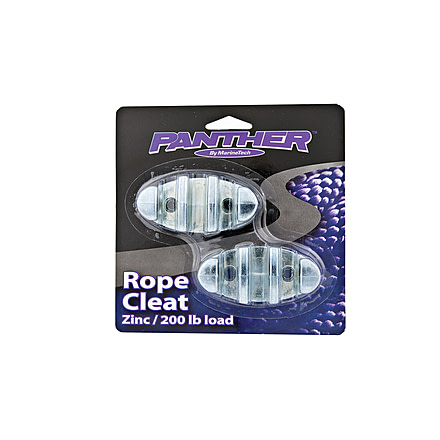 Panther Zinc Gripper Rope Cleats, 55-8400