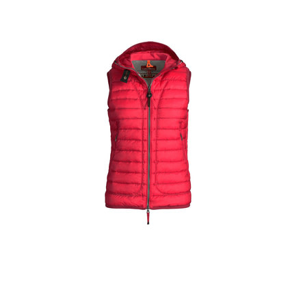 Parajumpers Angela Down Vest - Womens, Raspberry, Small, ANGELA-RASPBERRY-S