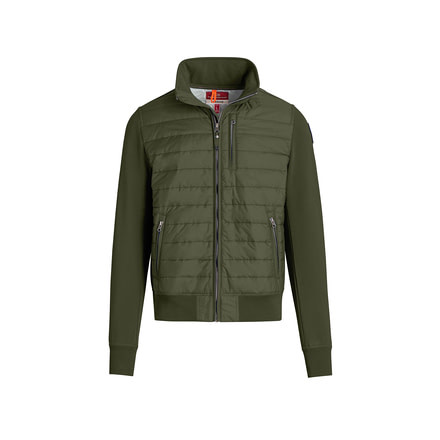 Parajumpers Elliot Casual Down Jacket - Mens, Military, Extra Large, ELLIOT-MILITARY-XL
