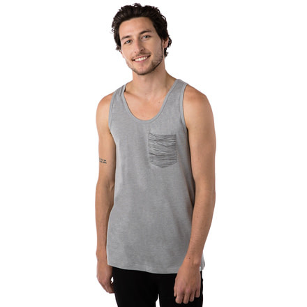 Parker Tri-blend Tank, Mens, Lunar Rock, S