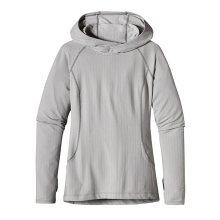 Patagonia Active Herringbone Hoody - Womens-Feather Grey-Large