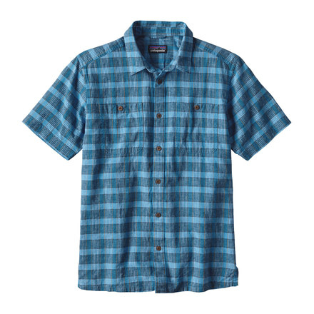 Patagonia Back Step Shirt - Men's-Deetjen/Radar Blue-Small