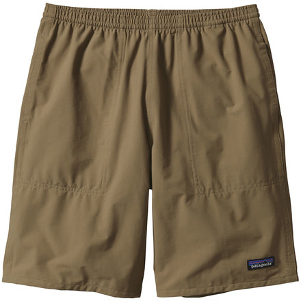 Baggies Stretch Shorts - Mens-Ash Tan-9 in-Large