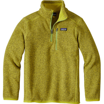 Patagonia Better Sweater 1/4 Zip - Boys'-Fluid Green-Large