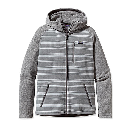 Patagonia Better Sweater Hoody - Men's-Tecana Ombre/Forge Grey-Large
