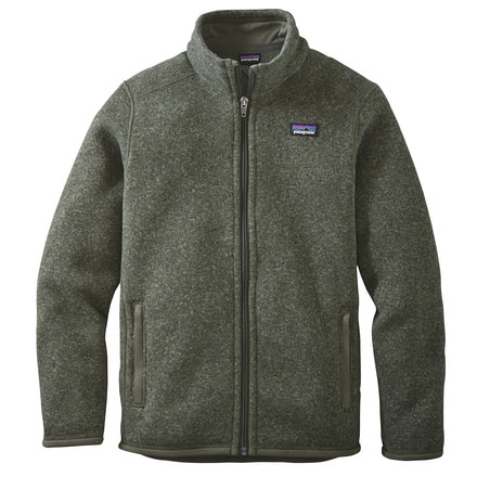 Patagonia Better Sweater Jacket - Boy's-Industrial Green-Large