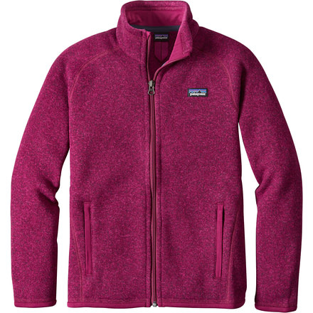Patagonia Better Sweater Jacket - Girls'-Magenta-Large