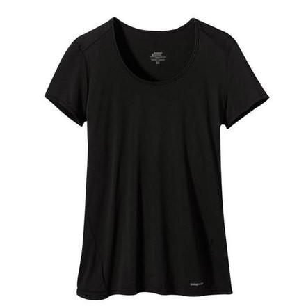 Patagonia Capilene 1 Silkweight T-Shirt - Womens-Black-Medium