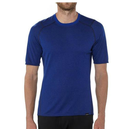 Patagonia Capilene 2 Lightweight T-Shirt - Men's-Classic Navy/Viking Blue-Medium