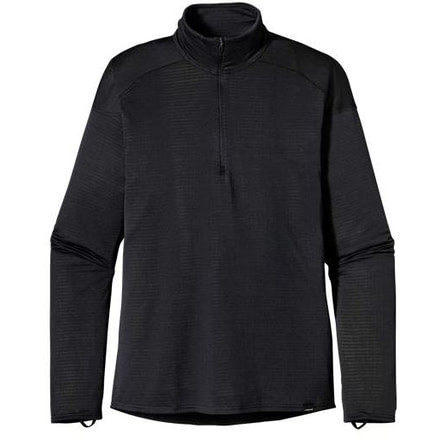 Patagonia Capilene 4 Long Sleeve Zip-Neck - Men's-Black / Rockwall-X-Large