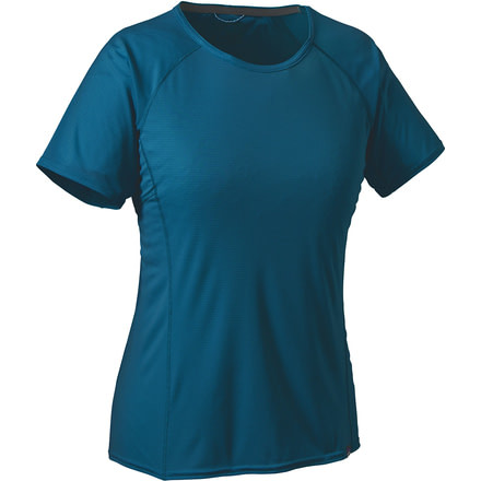 Patagonia Capilene Lightweight T-Shirt - Women's-Big Sur Blue-X-Small