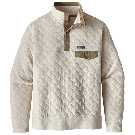 Patagonia Cotton Quilt Snap-T Pullover - Men's -Pelican-Small