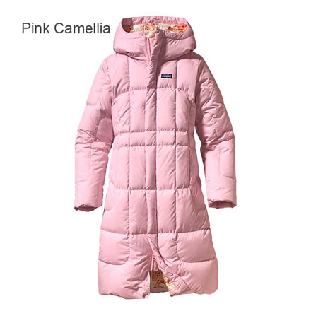 Patagonia Down Coat Girl's - Blue Butterfly - Medium