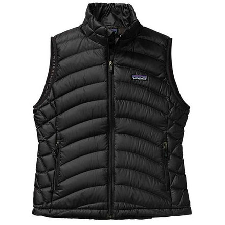 Patagonia Down Sweater Vest Womens - Black-Medium