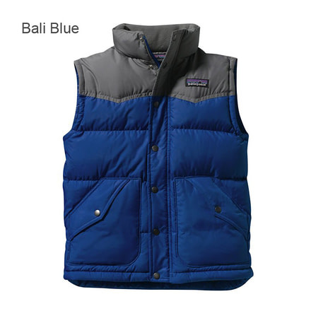Patagonia Down Vest Kid's - Bali Blue - Small