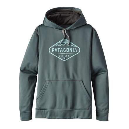 Patagonia Fitz Roy Crest Polycycle Hoody - Men's-Nouveau Green-Small